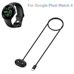 100CM Fast Charging Cable Base For Google Pixel Watch 4 41mm 45mm Magnetic USB / Type-C Charging Power Charge