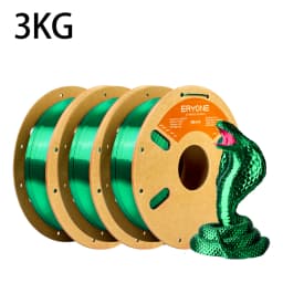 ERYONE Silk PLA Filament 3KG/5KG/10KG New Arrival Silk 1.75mm No Bubble Vacuum Biodegradable Fast Ship Overseas Warehouse