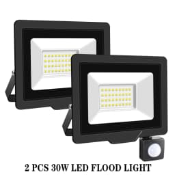 SKYWORLD 10W 20W 30W 50W 75W 100W 150W 200W Induction Led Flood Light With Adjustable PIR Sensor 110V 220V Floodlight Outdoor
