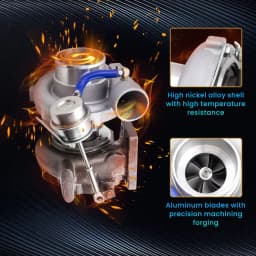 GT25 GT28 T25 T28 GT2871 GT2860 Universal 0.6A/R Turbo Turbocharger 400HP+ Water Cooled A/R .60 .64 Journing Bearing Turbine