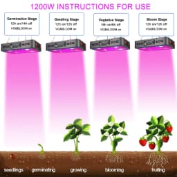 3600W COB LED Grow Light plantas phytolamp For Greenhouse Hydroponics Grow Lamp Indoor Plant Flower Seeding