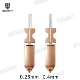 For FlashForge Ad5x Nozzle HTR 550°C Hardened 0.25 0.4 0.6 0.8 32mm³/s High Flow Ad5x Accessories Quick-Detachable Ad5x Hotend