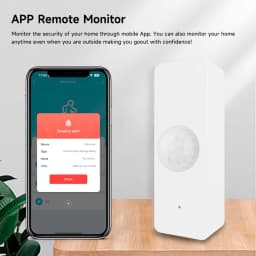 Tuya Smart Home WiFi Zigbee PIR Motion Sensor Infrared Detector Security Alarm APP Notification Works With Alexa Google