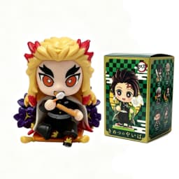 #Demon Slayer Tanjiro Kamado Nezuko anime cartoon figure blind box creative personalized statue model ornament surprise gift box