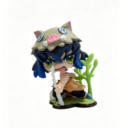 #Demon Slayer Tanjiro Kamado Nezuko anime cartoon figure blind box creative personalized statue model ornament surprise gift box