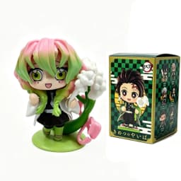 #Demon Slayer Tanjiro Kamado Nezuko anime cartoon figure blind box creative personalized statue model ornament surprise gift box
