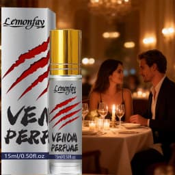 Lemonfay Venom Perfume Oil . 15ml Long-Lasting Bold Fragrance for Men, Portable Roll-On Attraction Scent
