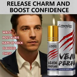 Lemonfay Venom Perfume Oil . 15ml Long-Lasting Bold Fragrance for Men, Portable Roll-On Attraction Scent