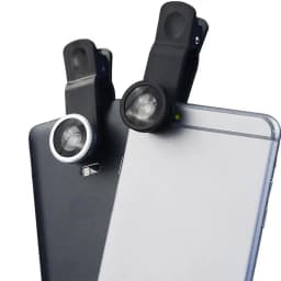 3 In 1 Mobile Phone Lens 180 degree Fisheye Lens 0.67X Wide Angle Len 10X Macro HD Camera Lens Universal For Smartphone