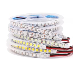 Super Bright LED Strip Light 12V 5M SMD 5054 Waterproof 120Leds/m Flexible LED Pixel Ribbon Tape for Home Decoration 9 Colors