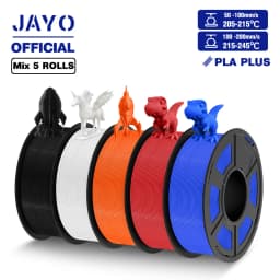 JAYO PLA plus 1.75mm PLA+ 3D Printer Filament Neatly Wound 3D Filament PLA For FDM 3D Printer Macarone Color Materials