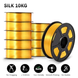 JAYO PLA Meta/PETG/SILK/PLA PLUS/ABS/TPU Filament 3D Printer 1.75mm 10Rolls for FDM 100%No bubbel 3D Printer Materials DIY Gift