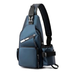 Commut Shoulder Bag With Mug Pocket Large Capacity Short Travel Messenger Bag For Running Fitness