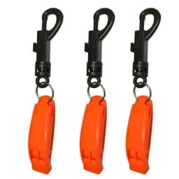 Safety Whistle with Clip for Boating Camping Hiking Hunting Scuba Diving Outdoor Emergency Survival Rescue Signaling