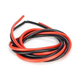 1M Black 1M Red Silicone Wire 6 10 12 14 16 18 20 22 24 AWG Flexible Tinned Copper Electronic Cables For RC Airplane Car Drone
