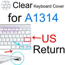 Keyboard Cover for iMac Magic A2449 A2450 A2520 A1644 A1843 A1314 A1243 Bluetooth Silicone Protector Skin Case for Apple G6