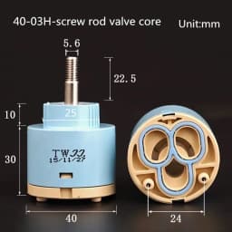 Tap Mixing High Spool Valve 25mm/35mm/40mm Faucet Accessories Ceramic Cartridge Faucet Cartridge Mixer Kitchen Bath Basin Shower