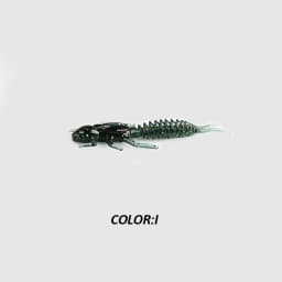 2019New Reach Soft Lures Soft Plastic Lures Larva 6cm/5cm Floating Freshwater Swimbaits Silicone Soft Bait Worm For Fishing