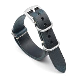 Crazy Horse Leather Watchband 20mm 22mm 24mm Vintage Coffee Brown Cowhide Strap for Men Women Wristbands Watch Replacement