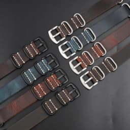 Crazy Horse Leather Watchband 20mm 22mm 24mm Vintage Coffee Brown Cowhide Strap for Men Women Wristbands Watch Replacement