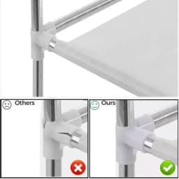 Portable Wardrobe Clothes Organizer Non-Woven Fabric Wardrobe Storage Cupboard for Bedroom 126*44*170cm Storage Shelves