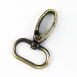 Meetee 10Pc 16-38mm Bag Strap Hook Buckle Metal Swivel Lobster Clasp DIY Webbing Snap Hooks Carabiner Keychain Buckles Accessory