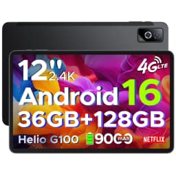 DOOGEE Tab G6 Pro Tablet PC Gemini AI Android 16 12'' 2K Display 9000mAh Battery 8GB RAM 128GB ROM Ultra-thin Body Smart Pad