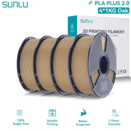 SUNLU PLA PLUS 2.0 3D Filament 1.75mm Stronger Robust Multicolor Upgrade Pla High Speed Printing Filament for Most FDM Printer