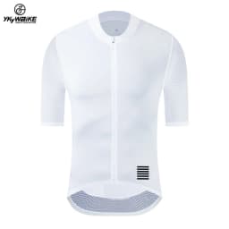 YKYWBIKE Summer Men’s Pro Cycling Jersey Breathable Mtb Shorts Sleeve Bicycle Clothing Pockets Mountain Cycling Road Bike