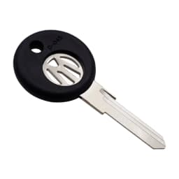 Cocolockey Metal Pill Key Shell for Vw Car Key Hu49 Uncut Blade Blank Key Shell for Vw 16v G60 Gti Master Key NO LOGO