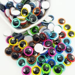 10mm Dragon Eyes Round Glass Cabochon Flatback Photo Dome Accessory Jewelry Finding Pendant Base In Pairs 50pcs/Lot K05386