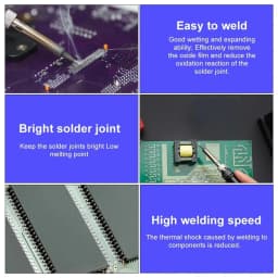 High Purity Solder Wire Fusible Tin Easy Melt 50g/100g Rosin Core Tin Dia 0.8MM CPU Wire Circuit Repair Welding tool Accessorie