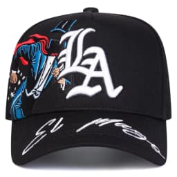 Unisex Gothic LA Magician Embroidery Baseball Caps Spring Autumn Outdoor Adjustable Casual Hats Sunscreen Hat Sports Cap