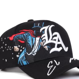 Unisex Gothic LA Magician Embroidery Baseball Caps Spring Autumn Outdoor Adjustable Casual Hats Sunscreen Hat Sports Cap