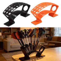 27 Slots Large Capacity Dart Stand Organizer 3D Printed Display Rack for Home Bar Themed Room Decoration Dart Enthusiasts Gift
