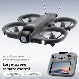 2026 Lenovo Drone With 4.3-inch Large Screen 8k High-definition Aerial Photography Obstacle Avoidance Remote Control Quadcopter