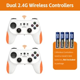 2026 New 128G X10 PRO GameStick 4K Video Game Console 3D Games Built-In 50K Games 40+ Emulators Retro Games Dual 2.4G Controller