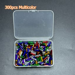 30-500pcs Bicycle Cable End Caps Aluminum Alloy Bike Brake Shifter Cable Tips Wire End Cap Multiple Colors Bike Line Core Caps