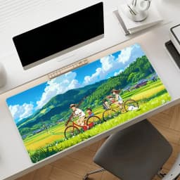 Cra S-Shin chan-S Cute Mouse Pad Non-slip Rubber Gamer Balance Computer Mat Decoracion Deskmat Laptop Office Large