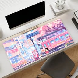 Cra S-Shin chan-S Cute Mouse Pad Non-slip Rubber Gamer Balance Computer Mat Decoracion Deskmat Laptop Office Large