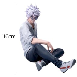 2Kinds Jujutsu Kaisen Anime Satoru Gojo & Geto Suguru Yumemirize Sitting Posture Action Figure Genuine Model Figurine Toy