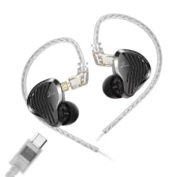 GK KUNTEN In-ear Headphones Innovative Kun Driver Heavy Bass HIFI Metal Sports Detachable 2PIN Compatible With KZ Zenith EDX PRO