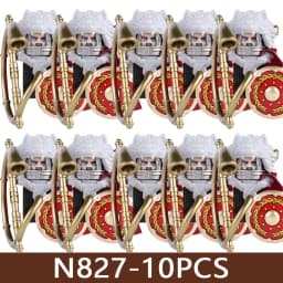 Medieval Castle Soldier Figures Building Blocks Military Army Knight Roman Warrior Infantry Militia Orc Accessories Bricks Toys