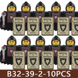 Medieval Castle Soldier Figures Building Blocks Military Army Knight Roman Warrior Infantry Militia Orc Accessories Bricks Toys
