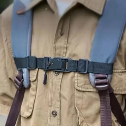 Backpack Magnetic Chest Pack StrapEasy Detachable Strap Adjustable Shoulder Strap Outdoor Camping Tactical Bag Strap Accessories
