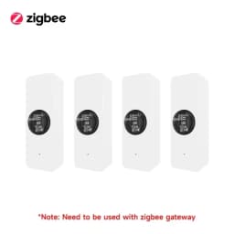 Tuya ZigBee Light Sensor Luminance Brightness Detector Smart Home Illumination Sensor Works with Smart Life