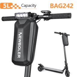 NEWBOLER 3L/5L Electric Scooter EVA Hard Shell Hanging Bag Headband Folding Electric Bicycle Quick Release Electric Scooter Bag
