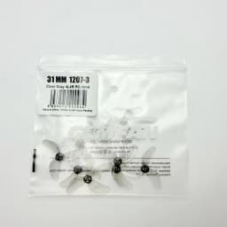4Pairs/8PCS Gemfan 1207 31mm 3-Blade PC Propeller 1.0mm for RC Drone Tinywhook Air65 DIY Parts