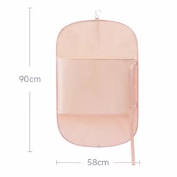 Wardrobe Compressed Storage Board Closet Space Saver Compression Strap for Down Jacket Coat Sweater Travel Clothes Organizer Bag