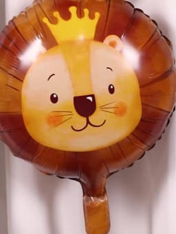 Jungle Animal Head Foil Balloons Wild One Birthday Party Decorations Favors Safari Animals Balloons Baby Shower Party Supplies
